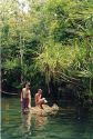 Image of children in water at Berry Springs NT.