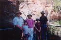 At the end of the Katherine Springs Walk at Watarrka, NT