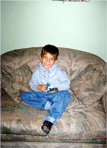 Diego on the couch