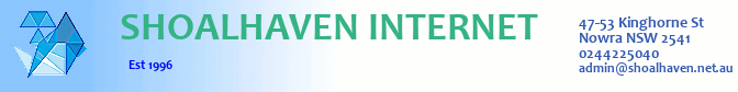 Shoalhaven Internet
                    Services