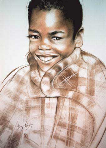 African boy