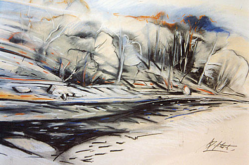 Wind over Lake Willinga