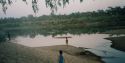 Image of Fitzroy River at the start of Geike Gorge WA.