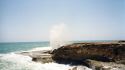 Image of Blowhole at Quobba Point WA.
