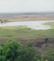 Wetlands as viewed from the Windows on the Wetlands Information Centre, NT.